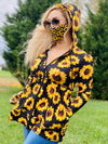 Walking on Sunshine Sunflower Stef Hoodie