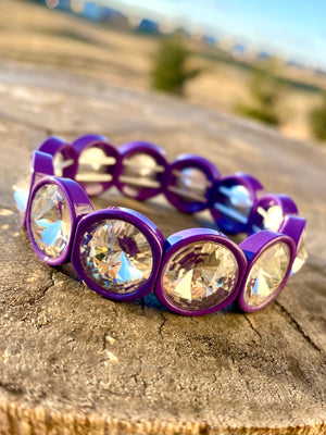 Rainbow Candy Crystal Bracelets