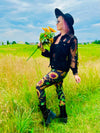 Sunflower Stitch Leggings