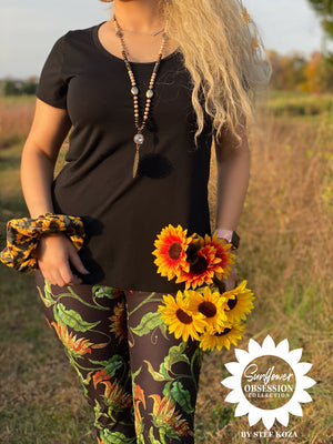Sunflower Stitch Leggings