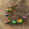 Sparkly Rainbow Crystal Necklace