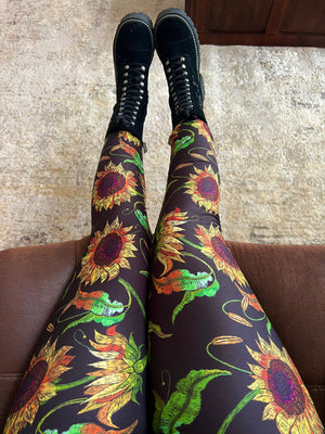 Sunflower Stitch Leggings – Sunflower Obsession