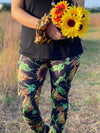 Sunflower Stitch Leggings