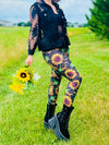 Sunflower Stitch Leggings