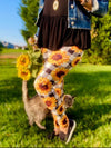 Sunflower Plaid Leggings
