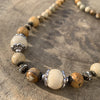 Jasper Stone Bead Necklace