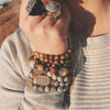 Jasper Stone Bead Necklace